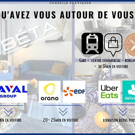 # Beta # Netflix & Wifi Apartment Cherbourg-en-Cotentin Exterior foto
