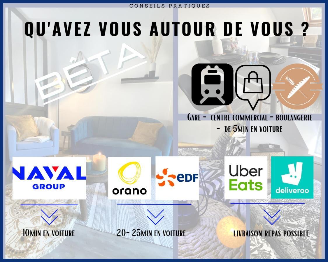 # Beta # Netflix & Wifi Apartment Cherbourg-en-Cotentin Exterior foto